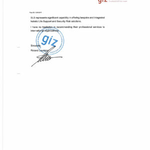 SLS Reference letter - From GIZ page 2